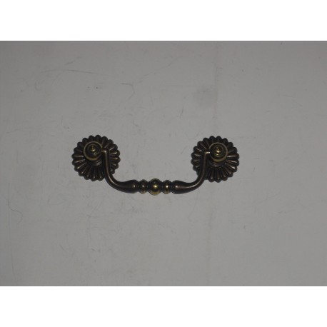 maniglia per mobile ottone bronzato interasse 64mm. 443/64B