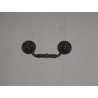 maniglia per mobile ottone bronzato interasse 64mm. 443/64B