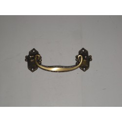 maniglia per mobile ottone bronzato interasse 96mm. A111901/B