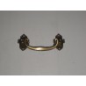 maniglia per mobile ottone bronzato interasse 64mm. A111901/C