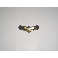 maniglia per mobile ottone bronzato interasse 56mm. A111900/C