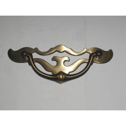 maniglia per mobile ottone bronzato interasse 96mm. A19/1243
