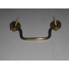 maniglia per mobile ottone lucido interasse 96MM. A112020/B 