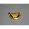 maniglia per mobile ottone satinato interasse 59mm. A1448MOMPOA