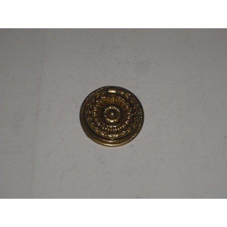 maniglia per mobile ottone lucido diam.40mm. A19/1214