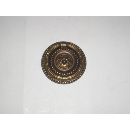 maniglia per mobile ottone bronzato diam.60mm. A1640/60BA
