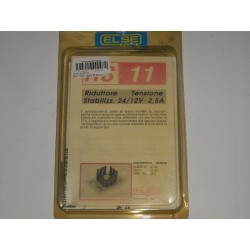 kit didattico elettronico RIDUTT.TENS.STABILIZ.24/12V.2,5A. Else Kit RS11