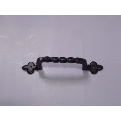 maniglia per mobile ferro battuto nero firenze 115mm. 326200140