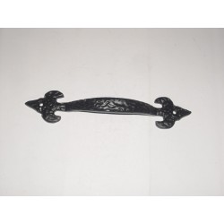 maniglia per mobile ferro battuto nero 140mm. 3.2630