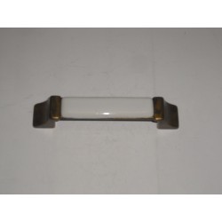 maniglia per mobile liberty ceramica bronzato 96mm. LIB B.CO BR