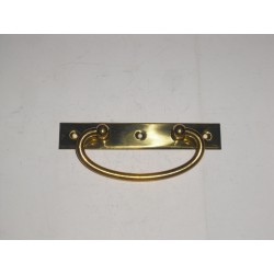 maniglia per mobile ottone lucido lung.100mm. 7104/100