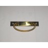 maniglia per mobile ottone lucido lung.100mm. 7104/100