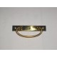 maniglia per mobile ottone lucido lung.100mm. 7104/100