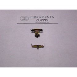 chiusura a scatto in ferro trop. 17x25mm. 00255