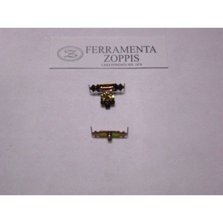 chiusura a scatto in ferro trop. 17x25mm. 00255