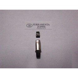 chiusura a scatto cromata 50x15mm. FCM2