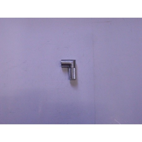 pomo in acciaio cromo satinato F513-CM5