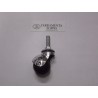 ruota in gomma nera ruotante d.50 per.fil.10ma x30 2739039