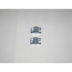 ruota 2pz. in nylon grigia fissa per mobile d.15 piastra 30x18 395519