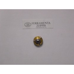 ruota sfera acciaio piastra ottone ad incasso d.25 78525