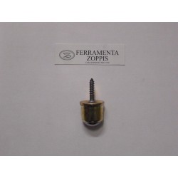 ruota sfera acciaio per poltrone h.30mm. 500730