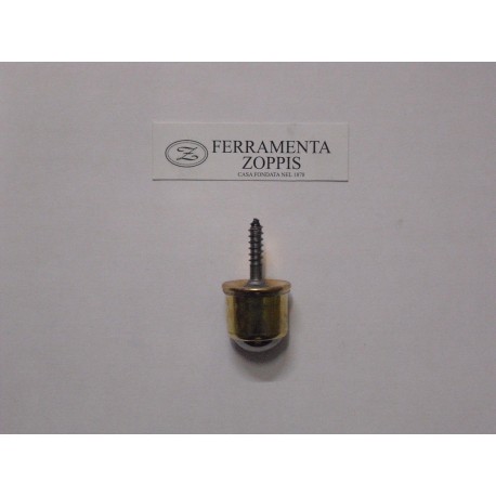 ruota sfera acciaio per poltrone h.30mm. 500730