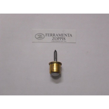 ruota sfera acciaio per poltrone h.25mm. 78625