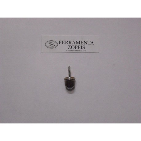 ruota sfera acciaio per poltrone h.20mm. 90016020