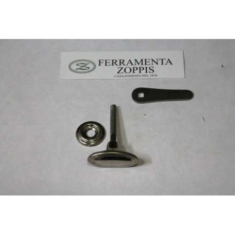 maniglia ovale ottone cromo lucido 8507/30/ON