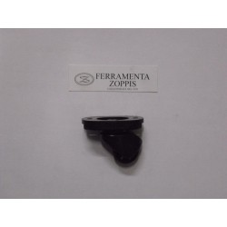 ruota plastica nera girevole per valigia 55x37 443322