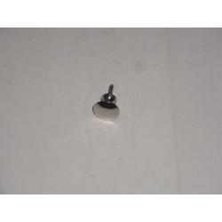 pomo in ottone cromo lucido d.18 c/vite legno 22459.018032