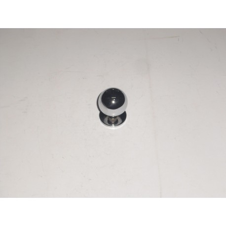 pomo in ottone cromo lucido d.25 165/25 CR