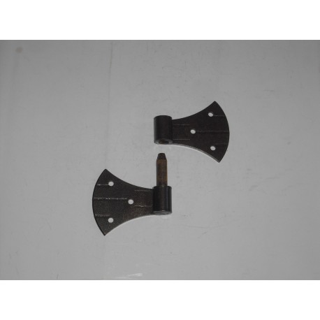 cerniera piana sinistra in stile forgiata 110x50 FF224.SX.R